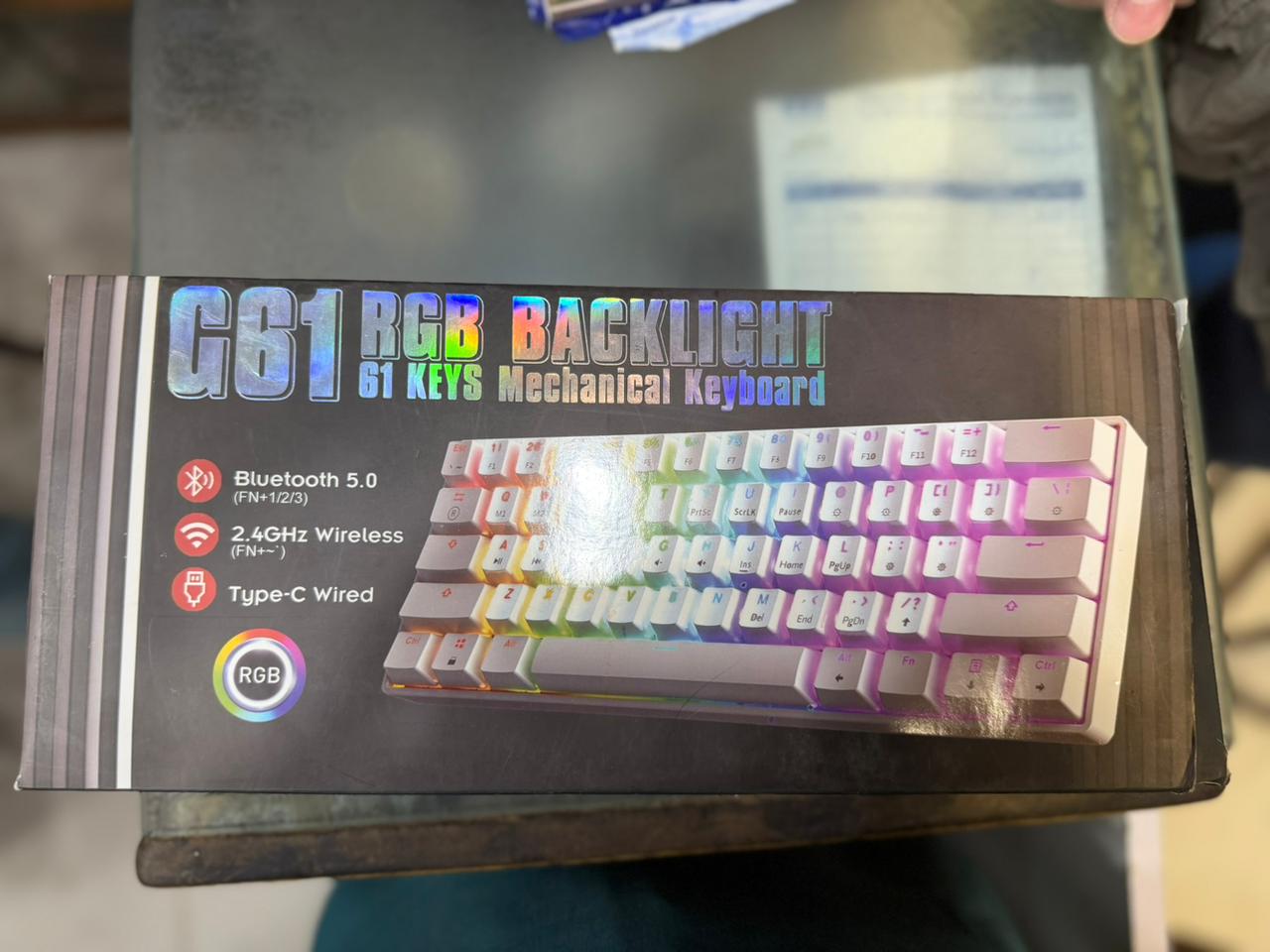 GB1 Ultra-Compact 60% Wireless Mechanical Gaming Keyboard