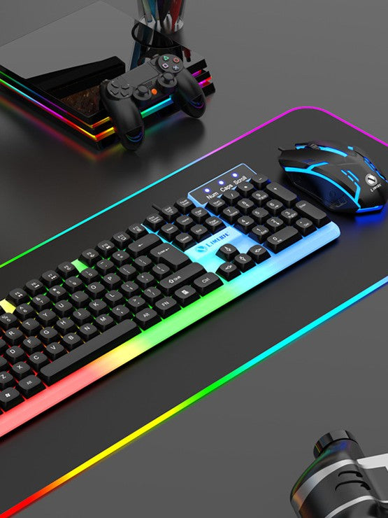 Lumina Gaming Mouse & Keyboard Combo RGB LED