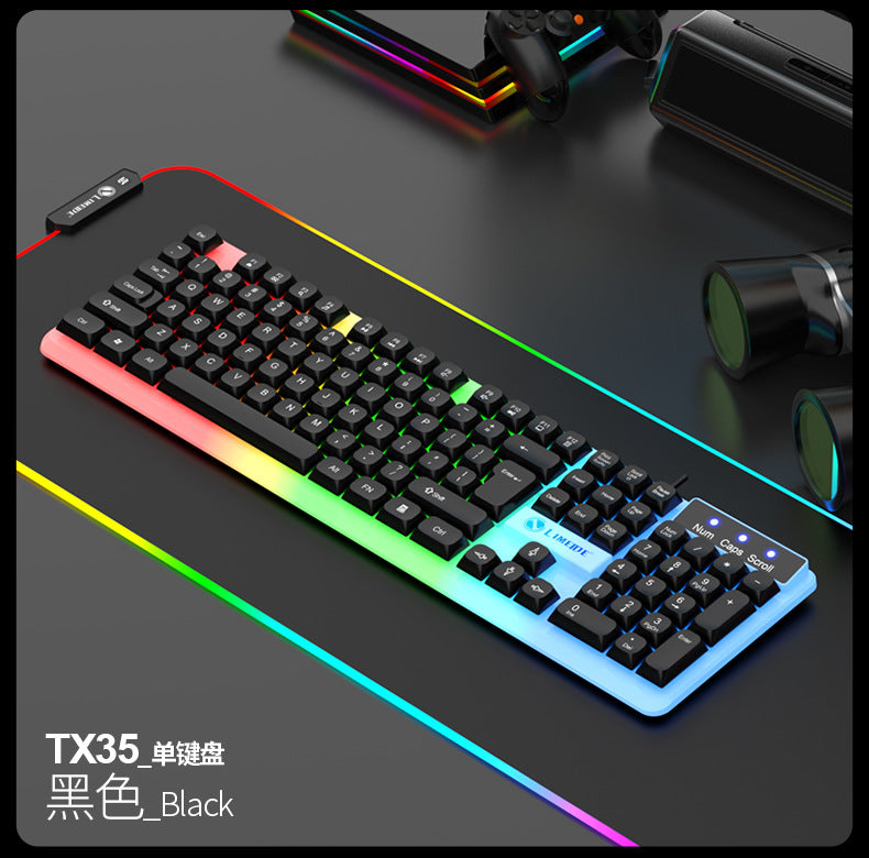 Lumina Gaming Mouse & Keyboard Combo RGB LED