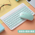Universal Bluetooth Keyboard Mouse Set Black 10" Backlit