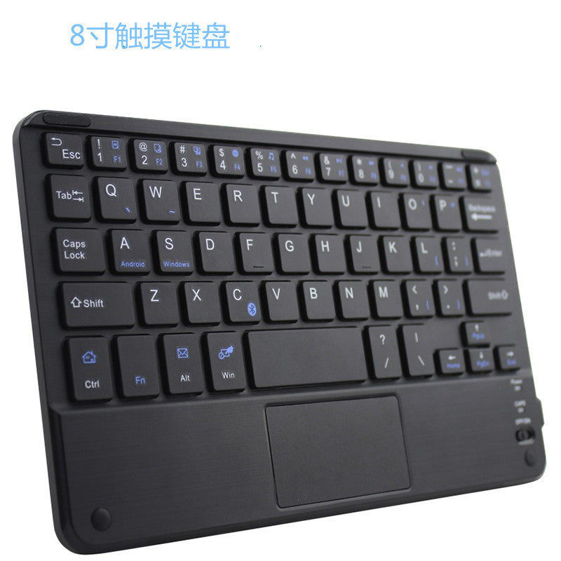 Universal Bluetooth Keyboard Mouse Set Black 10" Backlit